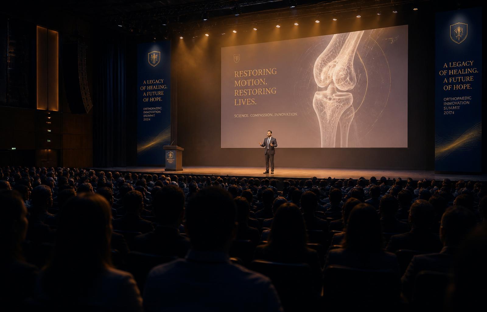 Auditorium session — education center.